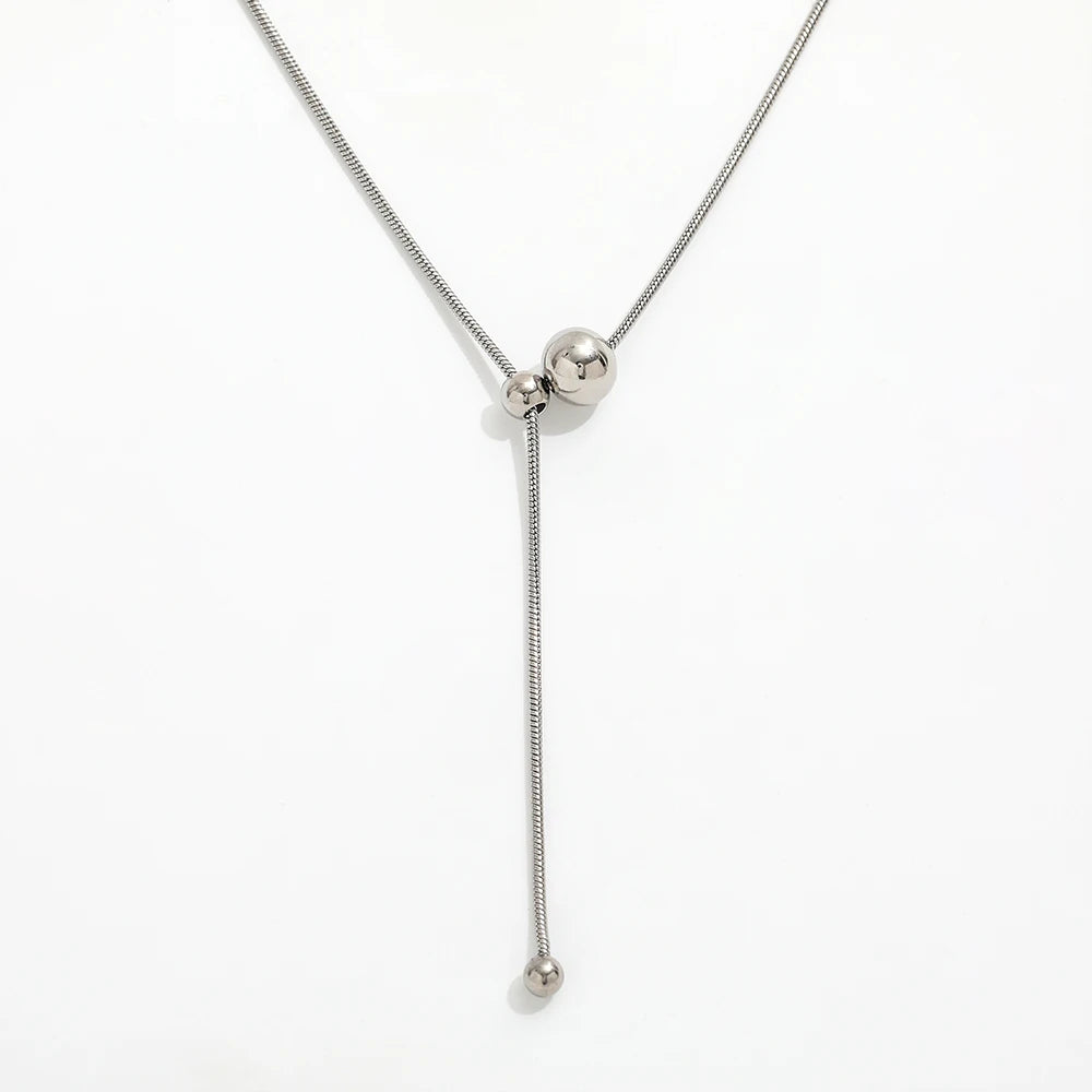 Jun Halskæde Stainless Steel | muun studios | Køb online hos Moster D – Hurtig levering