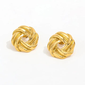 Ella Ørestikkere 18K Guldbelagt | muun studios | Køb online hos Moster D – Hurtig levering