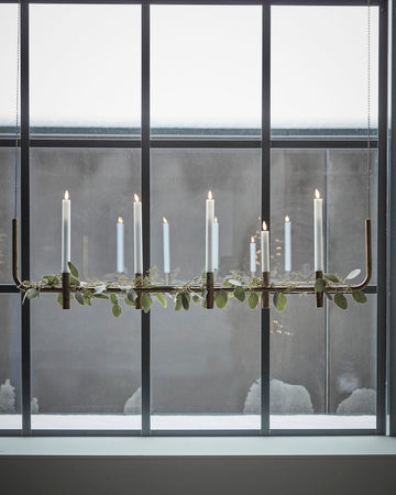 House Doctor Hænge Maxi Lysestage - Antik Messing Finish