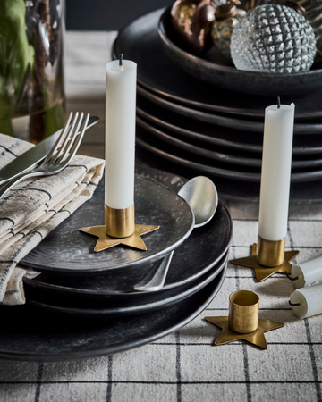 House Doctor Stage Lysestage - Antik Messing