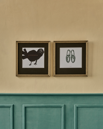 House Doctor Wall Art Fugl, Sort