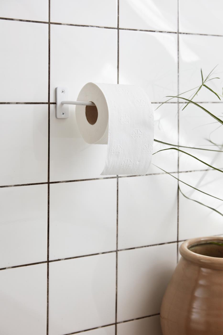 Ib Laursen hvid toiletpapirholder