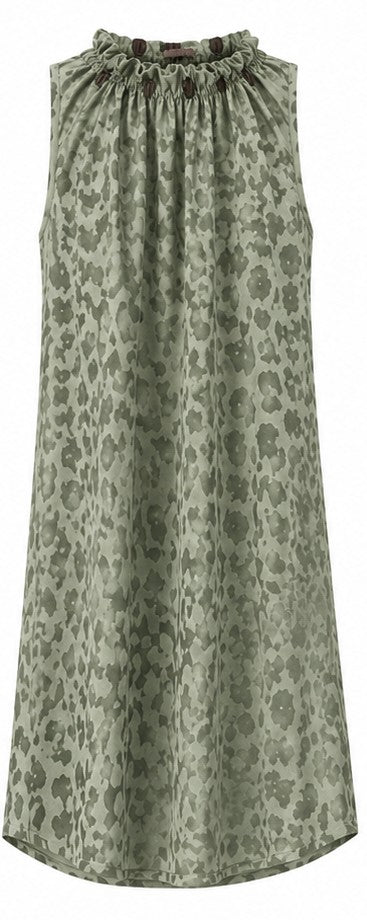 Marta du château Luppa Dress - Military Leo