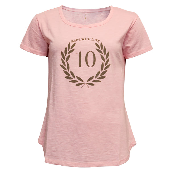 Costa Mani Ten Tee - Pink
