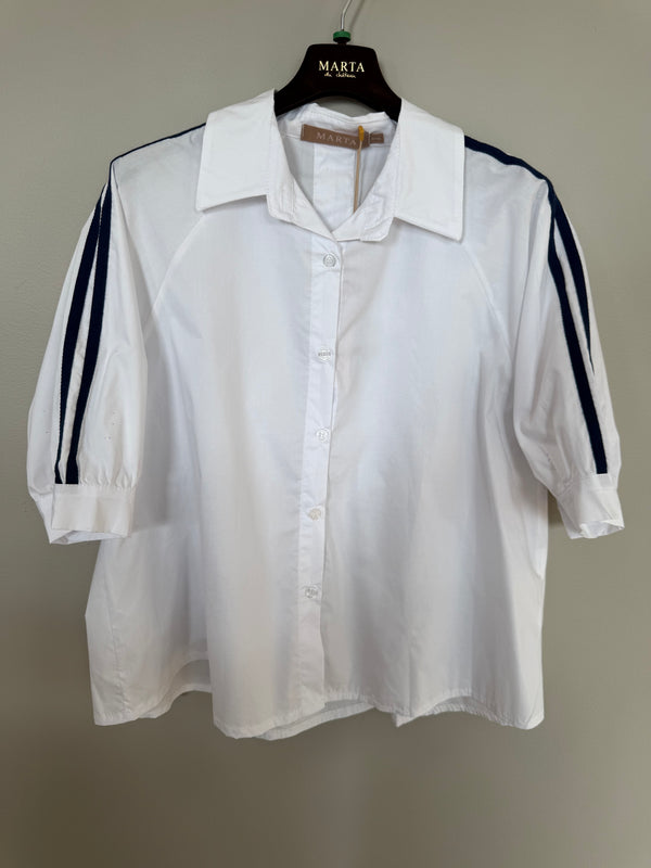 Marta du Château Bambi Shirt - White/Navy