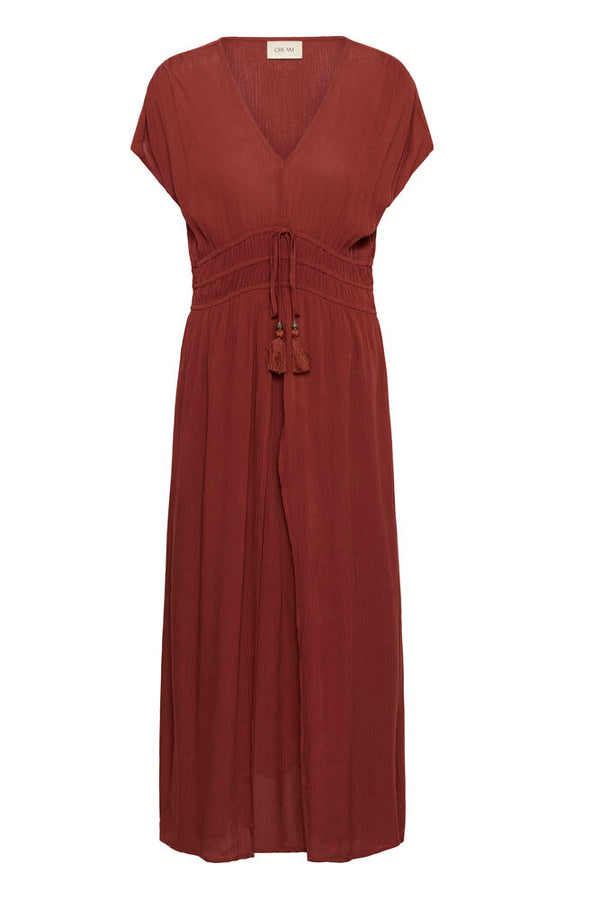 Cream Allie Dress - Brandy Snifter