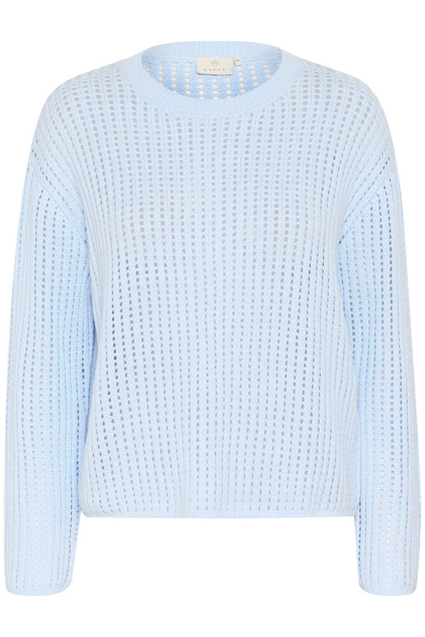 Kaffe Solat Pullover - Nantucket Breeze