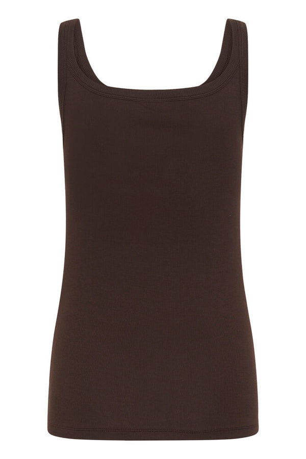 Kaffe Carna Tank Top - Coffee Bean