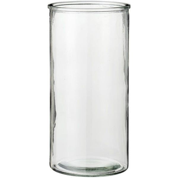 Ib Laursen Hannah Vase Klart Cylinderformet Glas - H: 29 cm, Ø: 14,5 cm