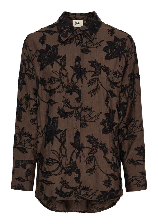 Isay Nimi Shirt - Dark Brown
