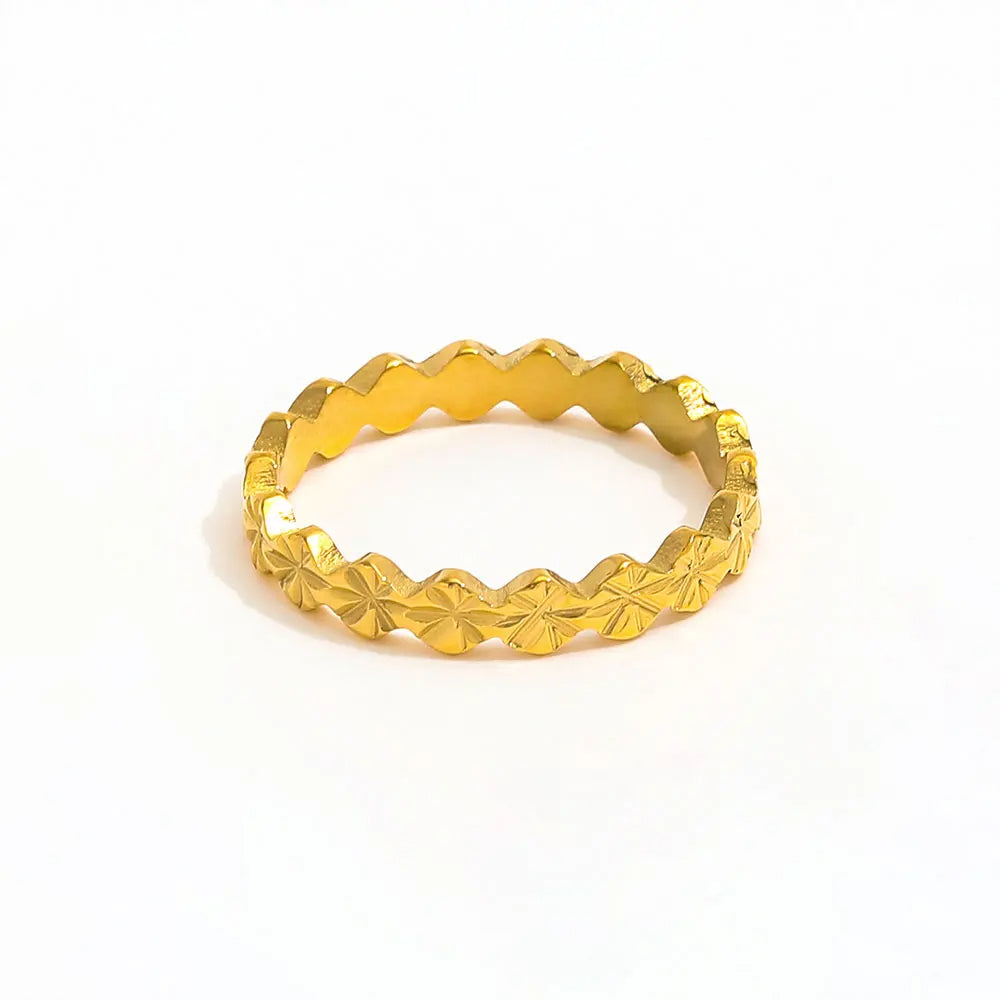 Burst Dot Ring 18K Guldbelagt | muun studios | Køb online hos Moster D – Hurtig levering