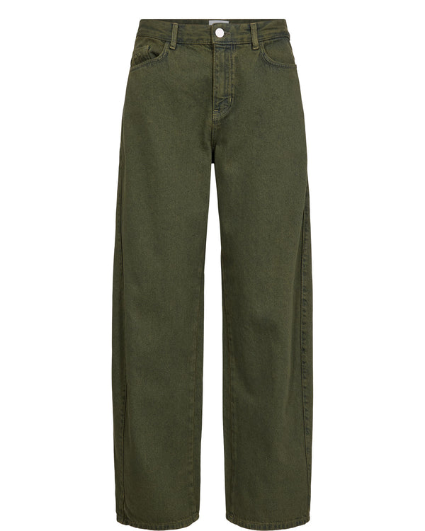 Nümph Amsterdam HR Barrel Jeans - Foreste Green