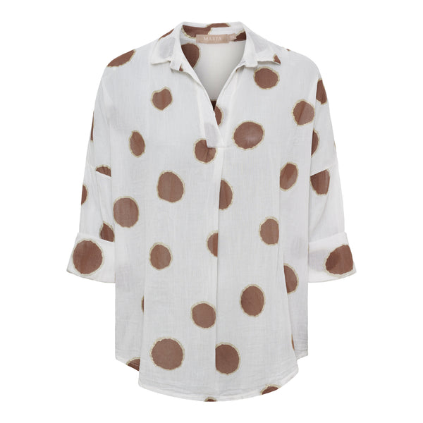 Marta du château Riva Blouse - Brown