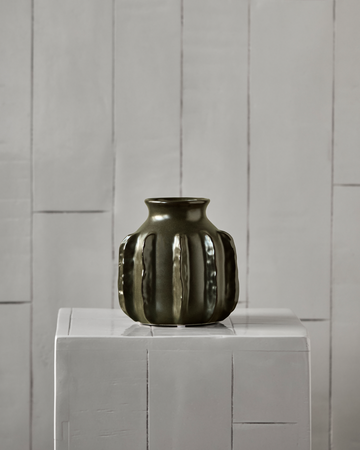 House Doctor Cactus Vase - Dark Green