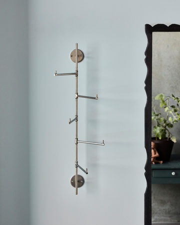 House Doctor Flex Coat Rack - Silver Finish