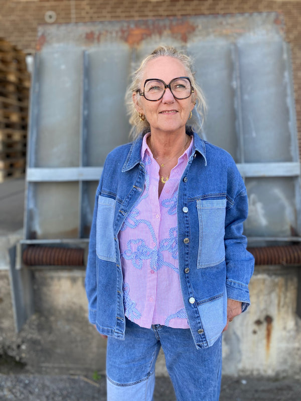 Marta du château Milja Shirt - Blue Denim