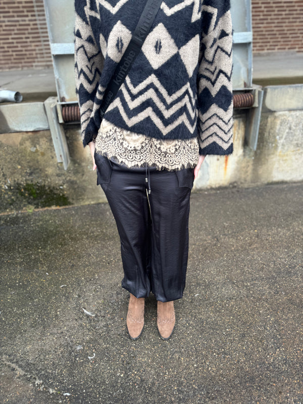 Costa Mani Clip Pants - Dark Grey