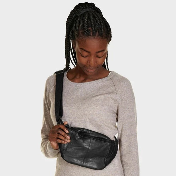 Orchid Bumbag med canvas rem - Black | Orchid | Køb online hos Moster D – Hurtig levering