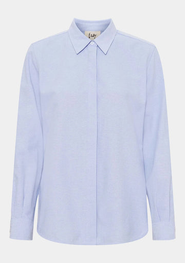Isay Cherie Classic Shirt - Spring Blue Melange