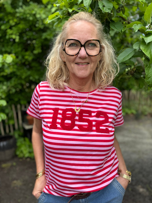 Marta du château Hertha Tee - Pink/Red