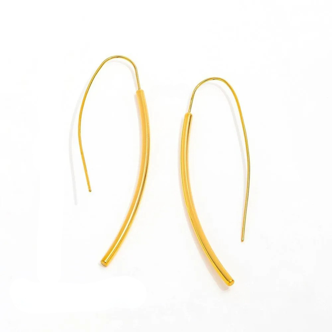 Geometriske Øreringe 18K Guldbelagt | muun studios | Køb online hos Moster D – Hurtig levering