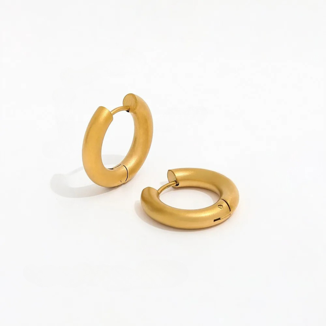 Noor Ørering 18K Guldbelagt | muun studios | Køb online hos Moster D – Hurtig levering