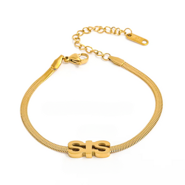 SIS Armbånd 18K Guldbelagt