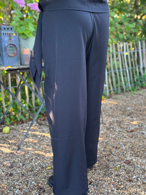 Isay Ova Wide Pant - Black