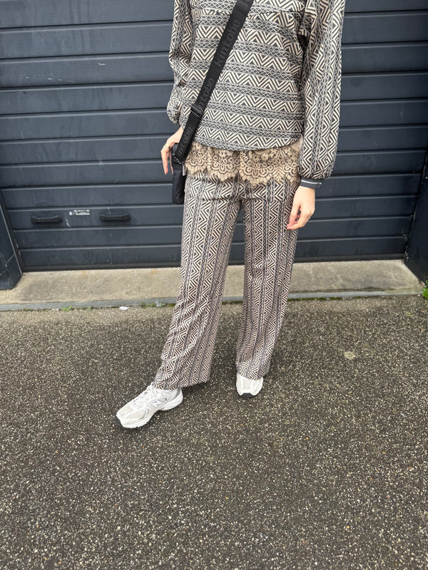 Costa Mani Røge Pants - Grey Mix
