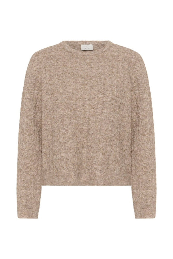 Kaffe Melanie Pullover - Beige Melange