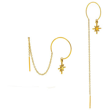 muun studios Rosalia Earrings - 18K Gold Plated