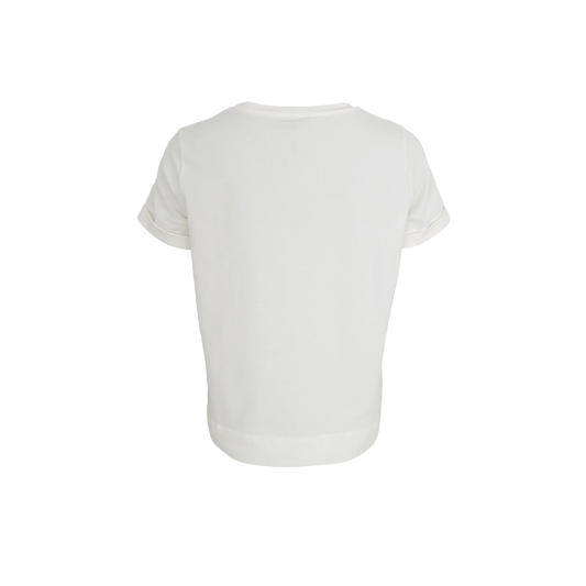 Black Colour May T-shirt - Off White