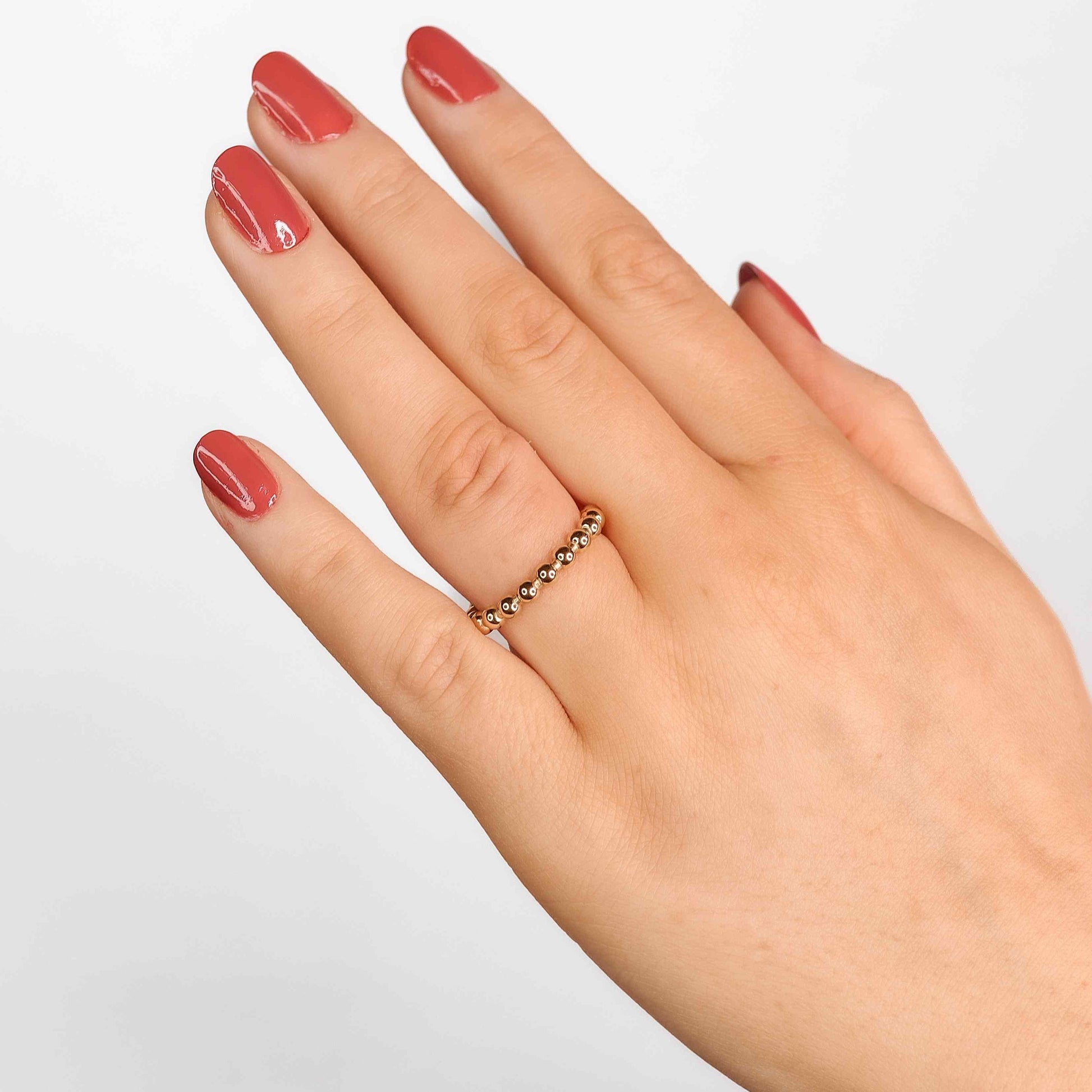 Bobler Ring Stor 18K Guldbelagt | muun studios | Køb online hos Moster D – Hurtig levering