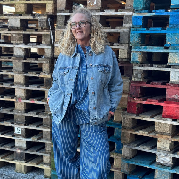 Cream Gigi OZ Denim Jacket | Cream | Køb online hos Moster D – Hurtig levering