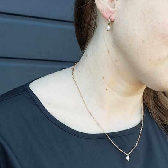 Perle Smykkesæt 18k Guldbelagt | muun studios | Køb online hos Moster D – Hurtig levering