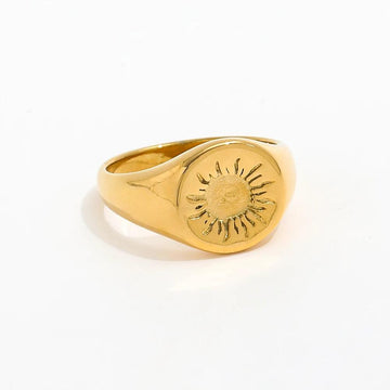 Sol Ring 18K Guldbelagt | muun studios | Køb online hos Moster D – Hurtig levering