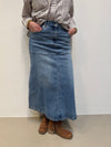 Costa Mani Coss Skirt - Blue Denim