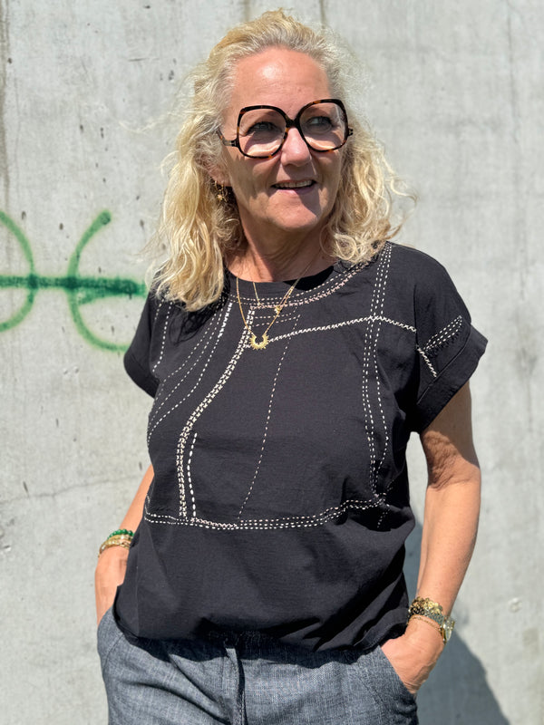 Nü Denmark Dacia Tee - Black