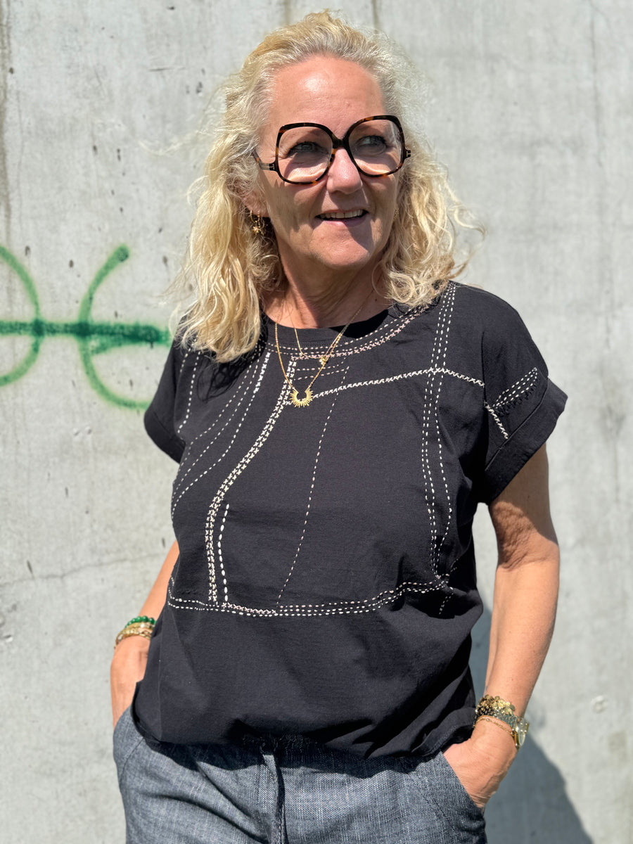 Nü Denmark Dacia Tee - Black