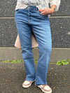 Isay Verona Flare Jeans - Mid Denim Wash