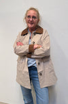 Cream Jaxy Jacket - Savannah Tan