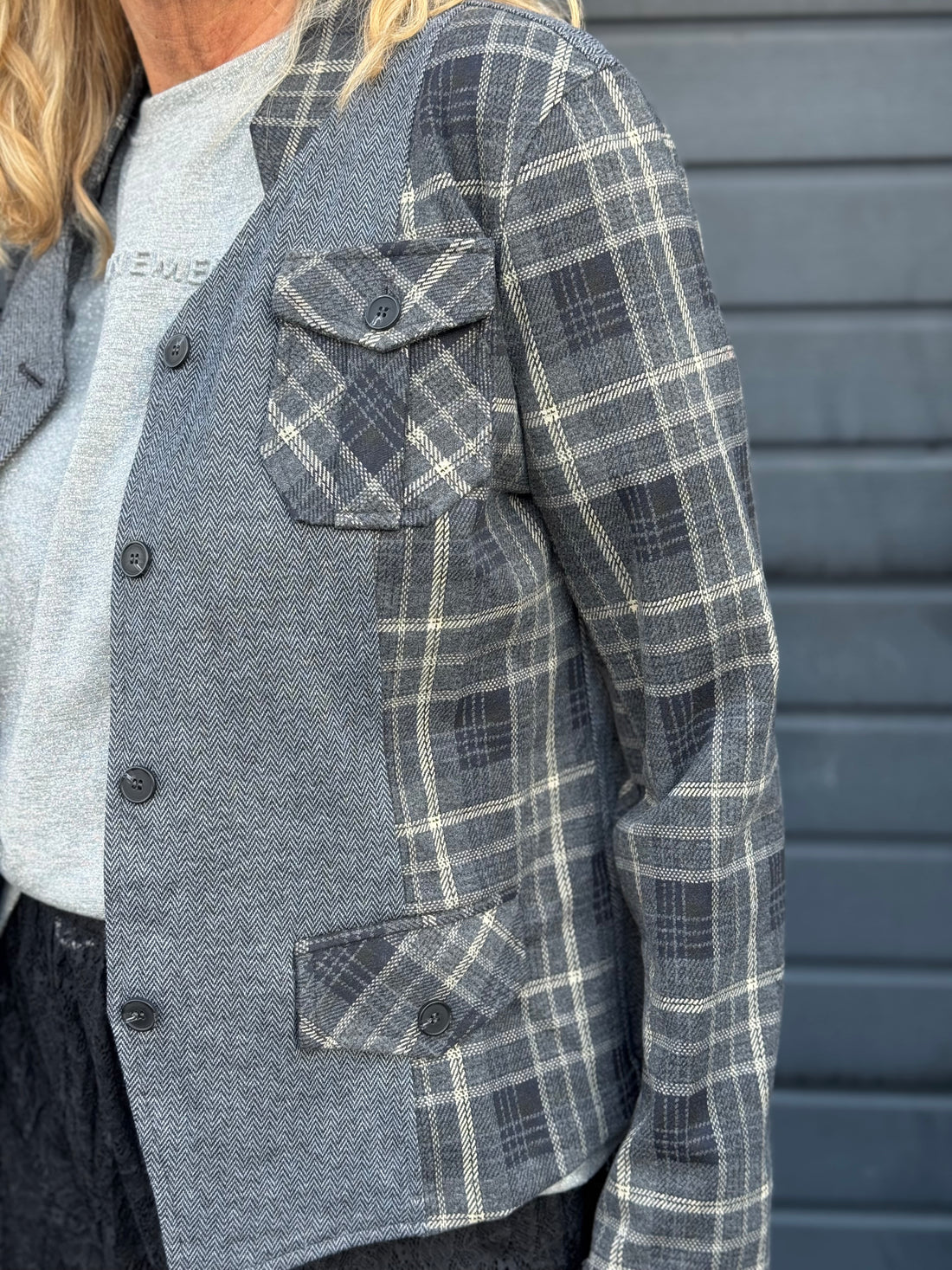 Costa Mani Bulllock Blazer - Check