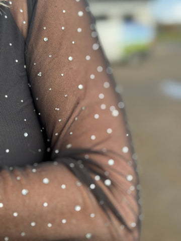 Kaffe Stinna T-shirt - Black Deep CC