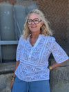 Nümph Maya SS Blouse - Bright White