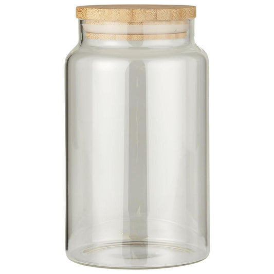 Ib Laursen - Glaskrukke m/bambuslåg 1000 ml
