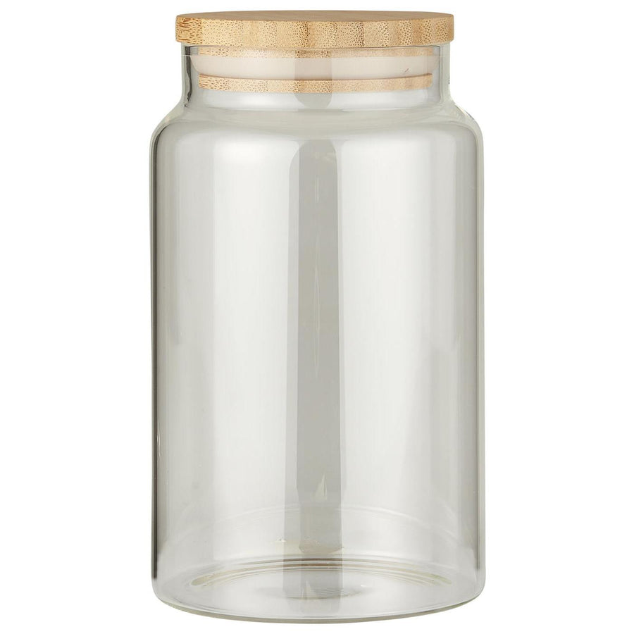 Ib Laursen - Glaskrukke m/bambuslåg 1000 ml | Ib Laursen | Køb online hos Moster D – Hurtig levering