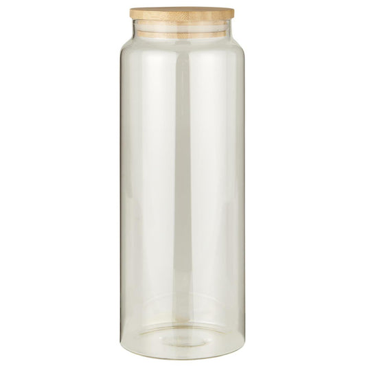 Ib Laursen - Glaskrukke m/bambuslåg 1750 ml