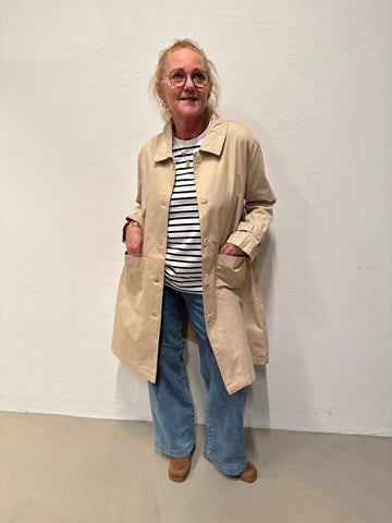 Isay Botelle Trenchcoat - Dark Sand