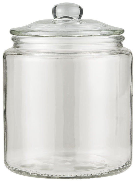 Ib Laursen - Glaskrukke m/glaslåg og gummiring, 900 ml