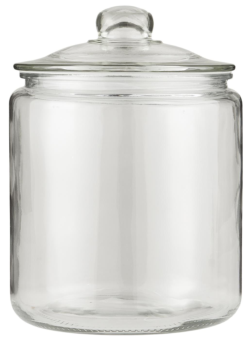 Ib Laursen - Glaskrukke m/glaslåg og gummiring, 4000 ml